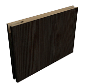 Доборный элемент 200 телескопический Эко-шпон 10х200х2070 темный кипарис 