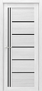 ПО Эко-шпон Порту 600 кедр снежный стекло черное 
